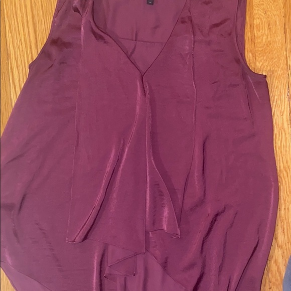 Purple BCBG MAXAZRIA Long in the back Shirt - Picture 5 of 5